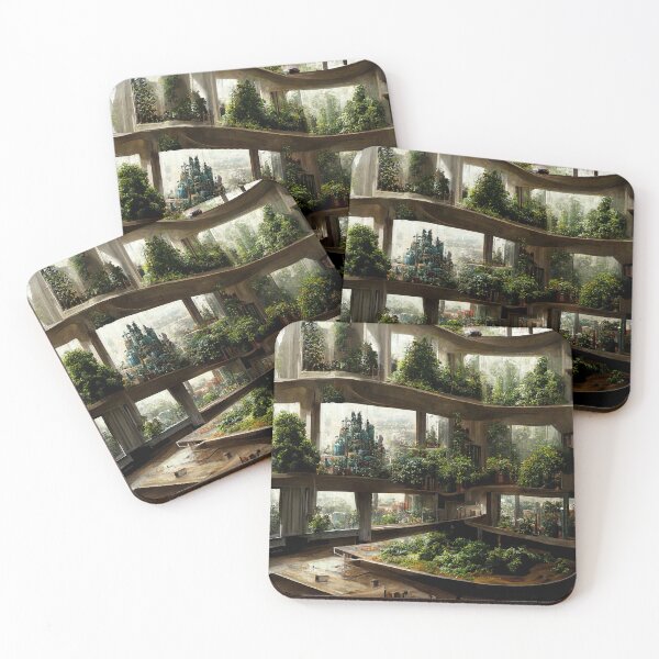Item preview, Vertical Park from within an urban atrium designed and sold by Punktiert.