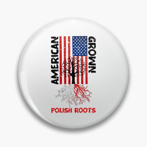 Item preview, American Grown Polish Roots, Polish Heritage designed and sold by SportyDogShop.
