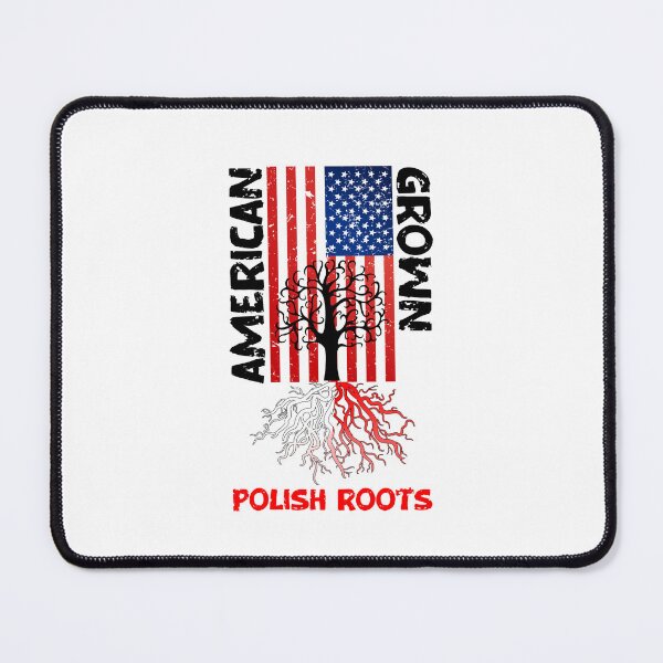 Item preview, American Grown Polish Roots, Polish Heritage designed and sold by SportyDogShop.