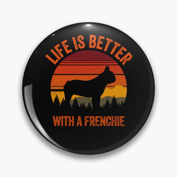 Item preview, Life Is Better With A Frenchie Vintage Country Dog Gift  designed and sold by Guarddogdrive.