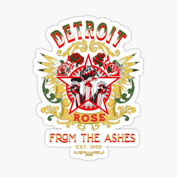 Item preview,   Detroit Rose From The Ashes designed and sold by FlyArtz.