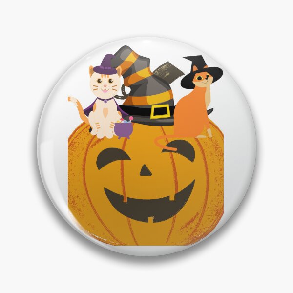 Item preview,  witchy pumpkin and  witchy cats designed and sold by technewszone.