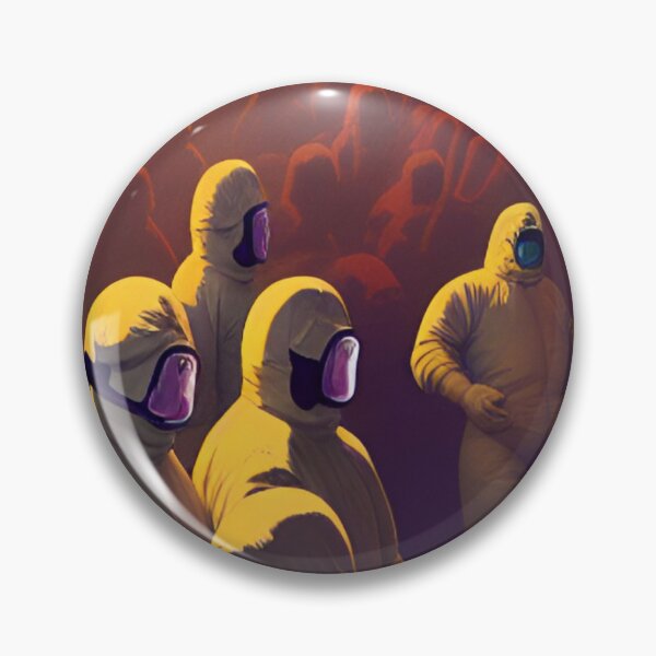 Item preview, Biohazard Dystopian Sardine Can designed and sold by potatoys.