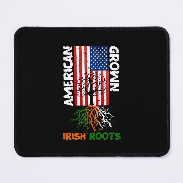 Item preview, American Grown Irish Roots, Proud To Be Irish designed and sold by SportyDogShop.