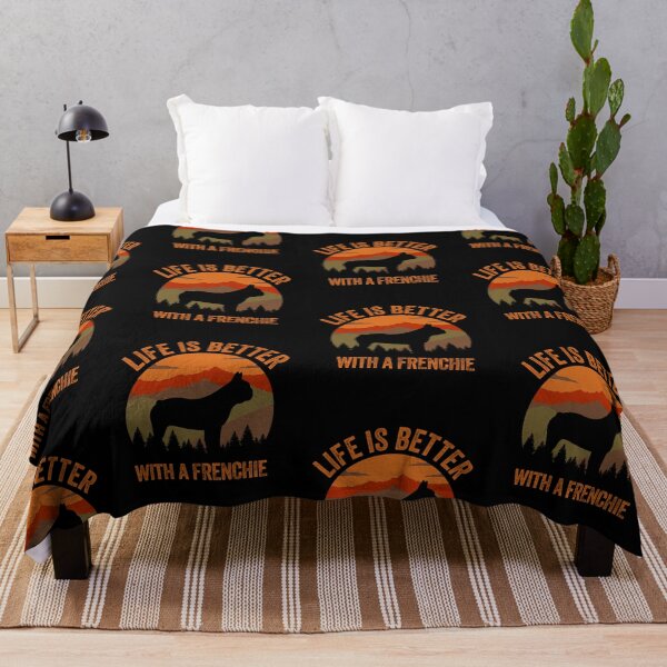 Item preview, Life Is Better With A Frenchie Vintage Country Dog Gift  designed and sold by Guarddogdrive.