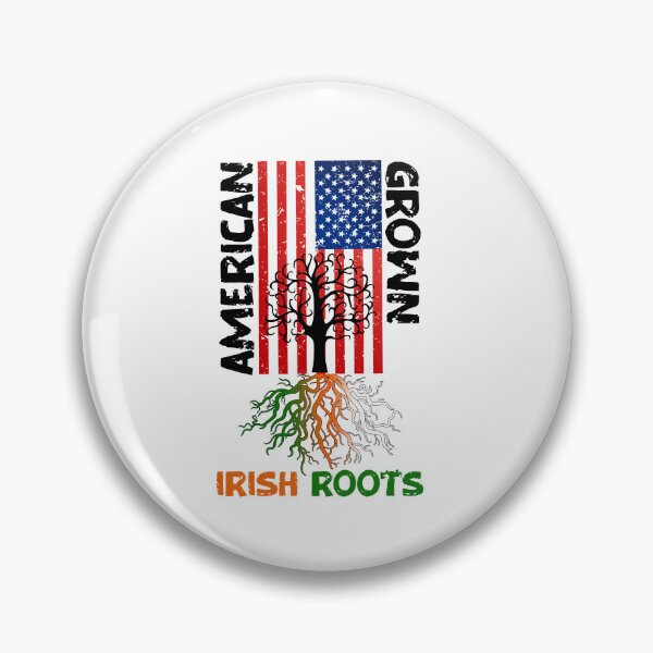 Item preview, American Grown Irish Roots, Proud To Be Irish designed and sold by SportyDogShop.
