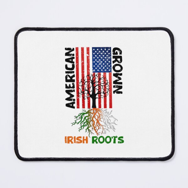 Item preview, American Grown Irish Roots, Proud To Be Irish designed and sold by SportyDogShop.