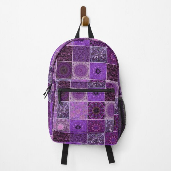 Item preview, Purple Crazy Quilt designed and sold by bloomingvine.