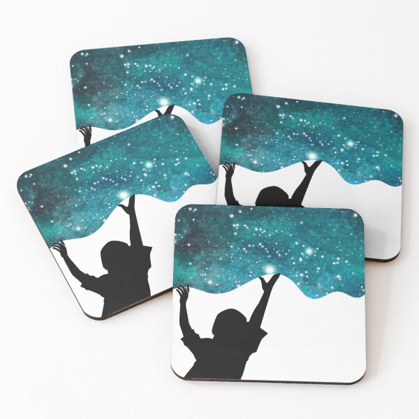 Item preview, Holding the watercolor night sky designed and sold by Sophie-Co.