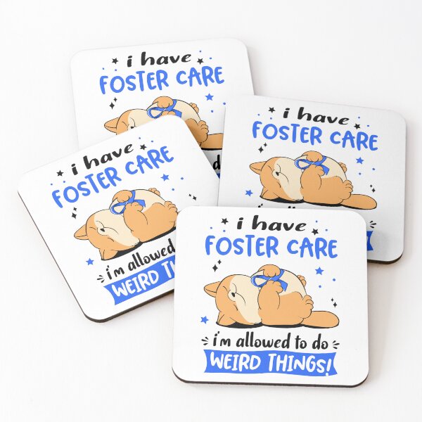 Item preview, Foster Care Awareness Funny I have Foster Care i'm allowed to do Weird Things! designed and sold by JanetShop809.