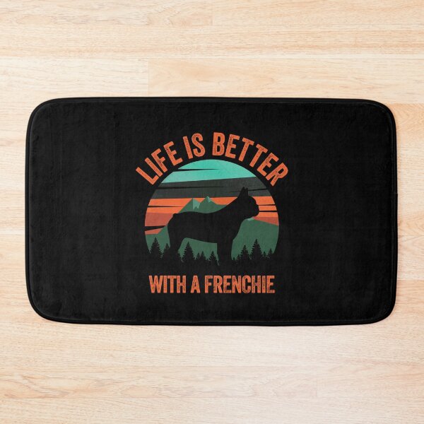 Item preview, Life Is Better With A Frenchie Vintage Dog Gift  designed and sold by Guarddogdrive.