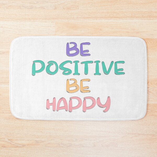 Item preview, Be Positive, Be Happy, Motivational Quotes designed and sold by Henrylizarraga.