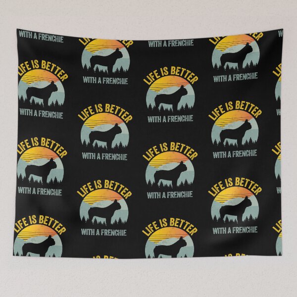 Item preview, Life Is Better With A Frenchie Summer Dog Gift  designed and sold by Guarddogdrive.