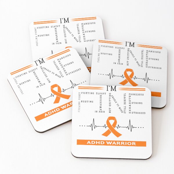 Item preview, I'm Fine ADHD Warrior Support ADHD Awareness Gifts designed and sold by rechardtee.