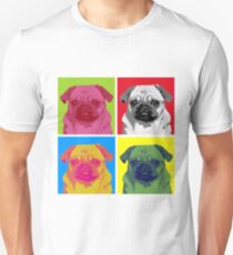 Pop Art Pug Unisex T-Shirt