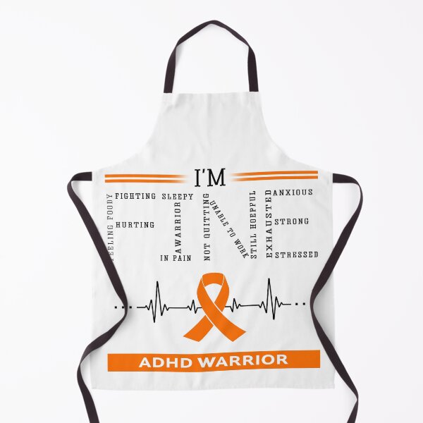 Item preview, I'm Fine ADHD Warrior Support ADHD Awareness Gifts designed and sold by rechardtee.