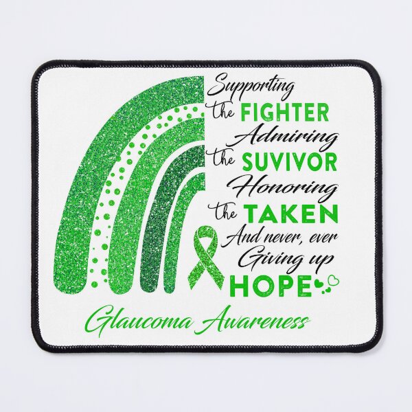 Item preview, Glaucoma Warrior Supporting Fighter  Awareness designed and sold by Gillosina.