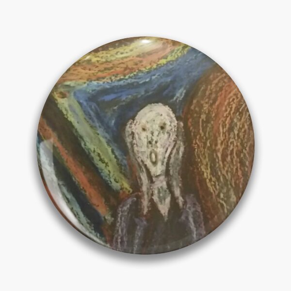 Item preview, The Scream - reproduction in oil pastels  designed and sold by WorldOfWendyArt.