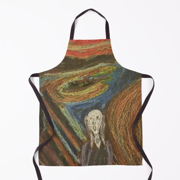 Item preview, The Scream - reproduction in oil pastels designed and sold by WorldOfWendyArt.