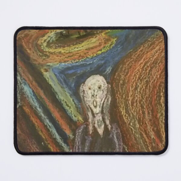 Item preview, The Scream - reproduction in oil pastels  designed and sold by WorldOfWendyArt.