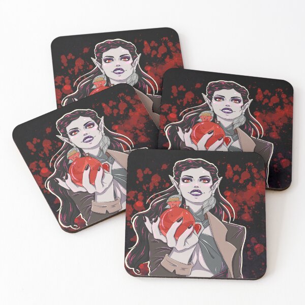 Item preview, Vampire Woman | Halloween Illustration designed and sold by Karli Mogen.