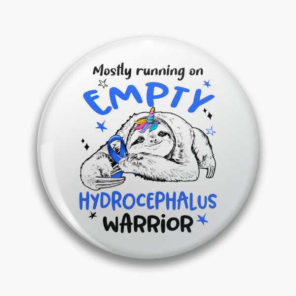 Item preview, Mostly running on Empty Hydrocephalus Warrior designed and sold by ElizabethS809.