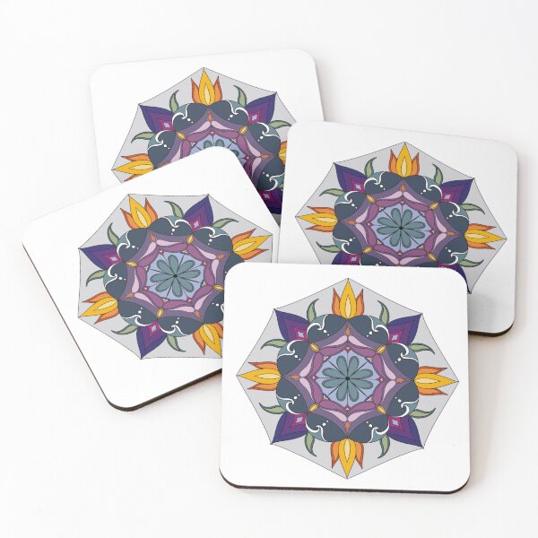 Item preview, Kaleidoscope flower pattern  designed and sold by Death-byart.