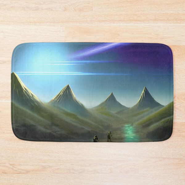 Item preview, UFO watching a group of travelers  designed and sold by Jaraz.