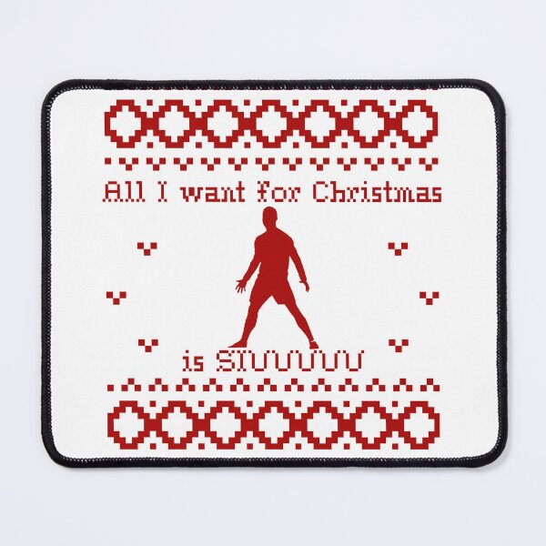 Item preview, Ronaldo Christmas SIU Funny Football Fan Gift Celebration Xmas designed and sold by epicmemeshirts1.