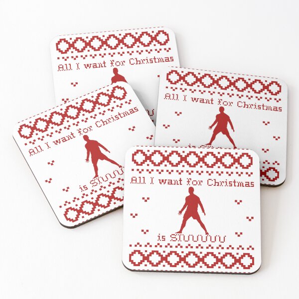 Item preview, Ronaldo Christmas SIU Funny Football Fan Gift Celebration Xmas designed and sold by epicmemeshirts1.