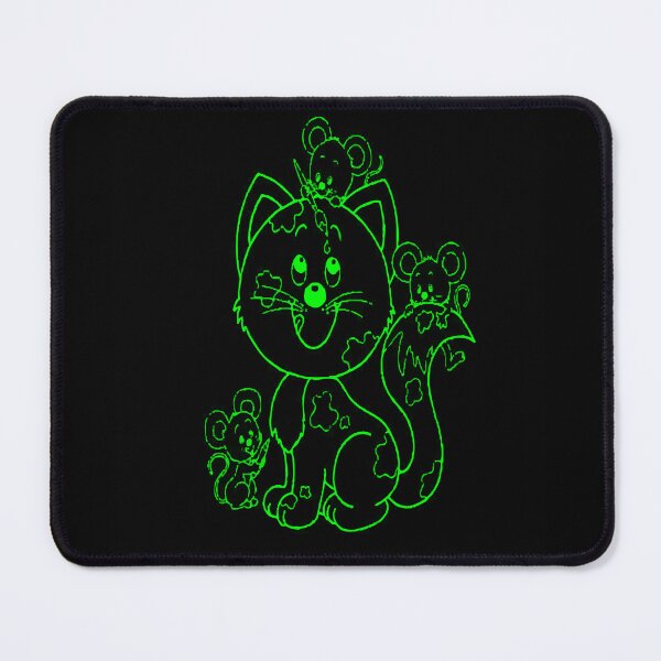 Item preview, Funny Cat Green designed and sold by NewTopDesign.