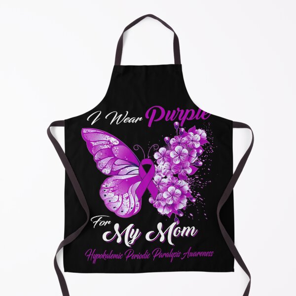 Item preview, I Wear Purple For My Mom Hypokalemic Periodic Paralysis Awareness Butterfly Ribbon Gifts designed and sold by Adropine.