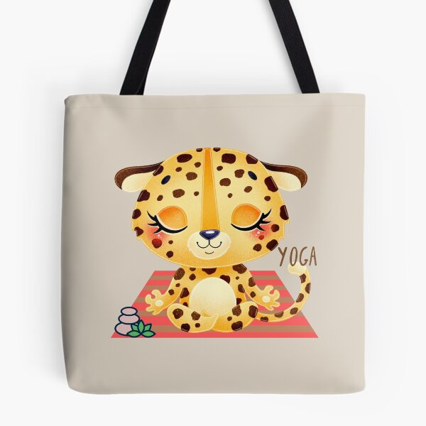 Item preview, Baby Leopard Easy Pose Cat Yoga for the baby wild animal lovers and yoga lovers you know designed and sold by tranquilbeach.