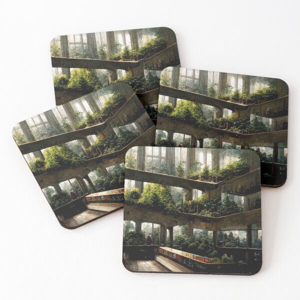 Item preview, Interior of a grown vertical park. designed and sold by Punktiert.