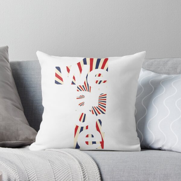 WE ARE ONE Throw Pillow