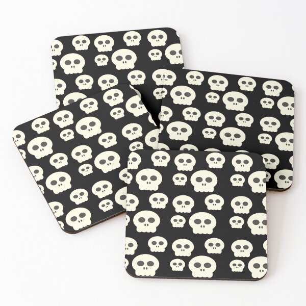 Item preview, halloween skulls patterns  designed and sold by Ahmed Graphic .