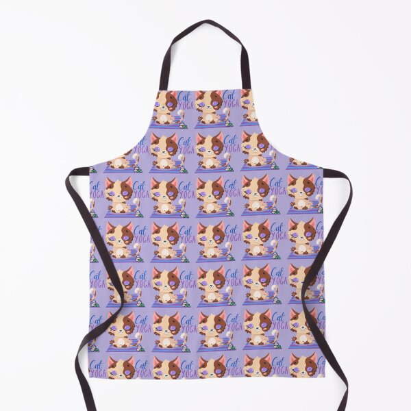 Item preview, Cat Yoga Design in the Easy Pose for the cat and yoga lovers you know designed and sold by tranquilbeach.