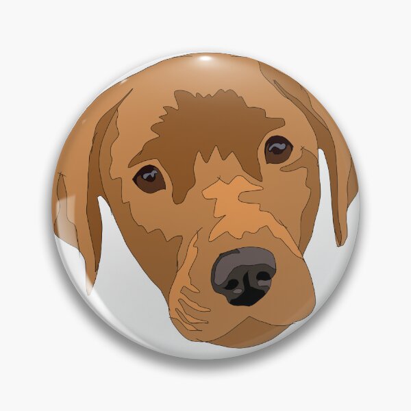 Item preview, Dark yellow lab puppy designed and sold by LeahcarsArt.
