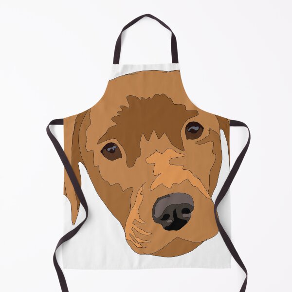 Item preview, Dark yellow lab puppy designed and sold by LeahcarsArt.