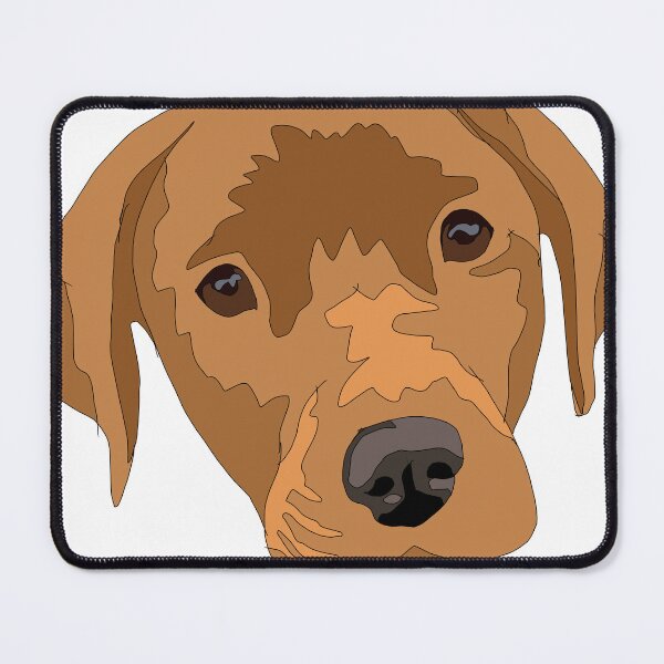 Item preview, Dark yellow lab puppy designed and sold by LeahcarsArt.