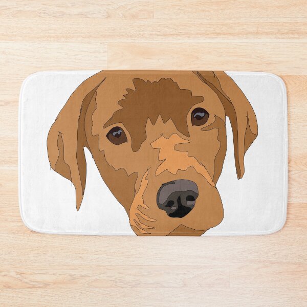 Item preview, Dark yellow lab puppy designed and sold by LeahcarsArt.