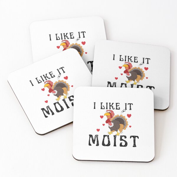 Item preview, I like it moist - funny happy turkey designed and sold by Magic Touch  ⭐⭐⭐⭐⭐.