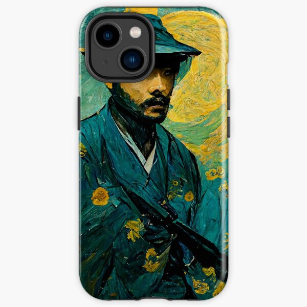 Samurái de Van Gogh Funda resistente para iPhone