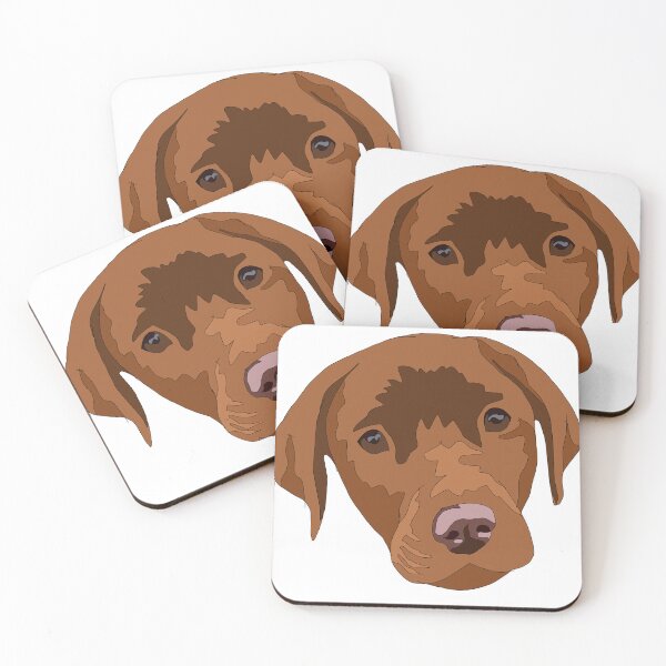 Item preview, Red lab puppy designed and sold by LeahcarsArt.