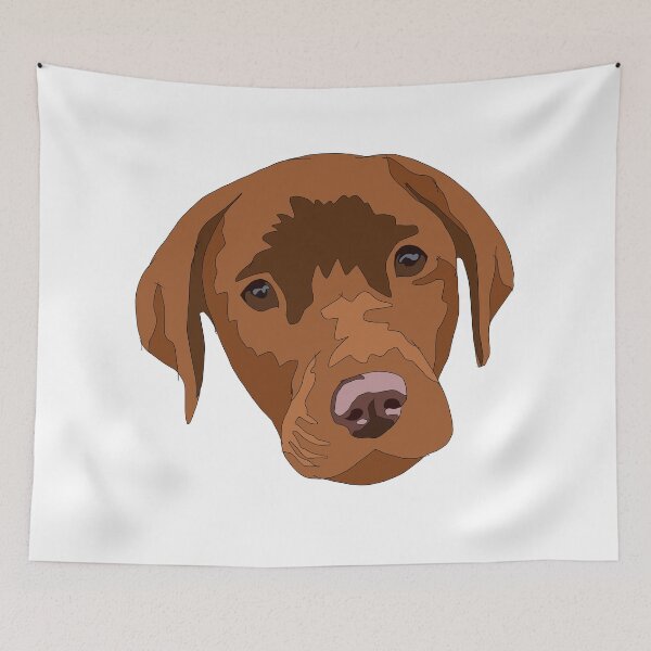 Item preview, Red lab puppy designed and sold by LeahcarsArt.