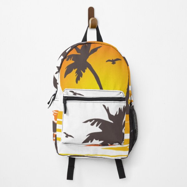 Item preview, Sunshine Beach Coconut Trees Graphic Spring Vacation Tee Tops designed and sold by Davidnft.