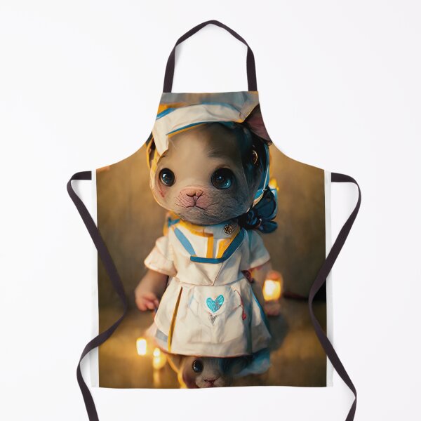 Item preview, Kitty Cat Nurse Fantasy Animal  #4 designed and sold by MyArtonStuff.