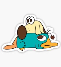 Diogee and Perry Sticker Sticker