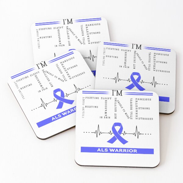 Item preview, I'm Fine ALS Warrior Support ALS Awareness Gifts designed and sold by rechardtee.