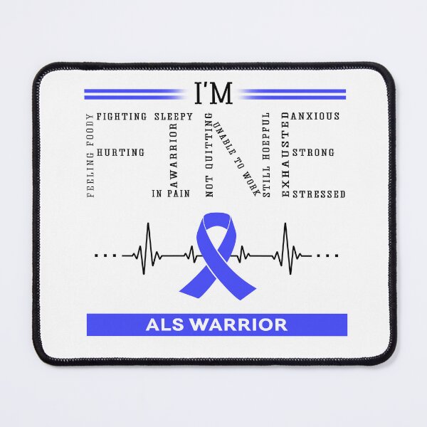 Item preview, I'm Fine ALS Warrior Support ALS Awareness Gifts designed and sold by rechardtee.